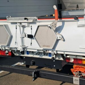 Porte arrière universelle avec 1 ou 2 trappe(s) à enrobé, gravillon